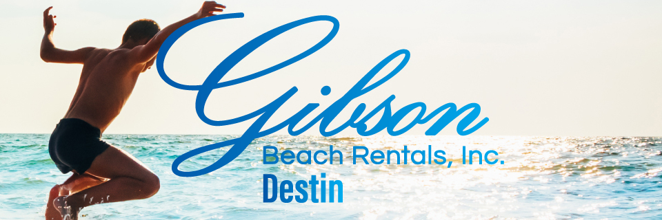 Gibson Beach Rentals Destin Banner