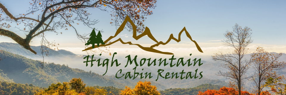 High Mountain Cabin Rentals banner.
