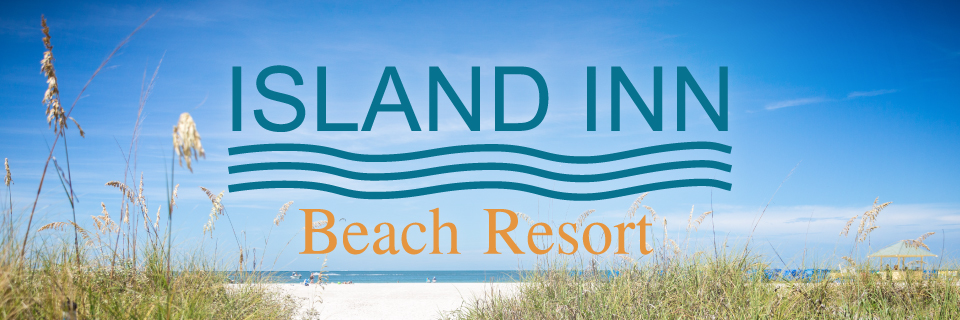 Island Inn Beach Resort banner.