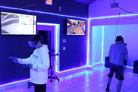 Enjoy a 40 minute VR session at Atomic VR Virtual Arcade, where guests staying at Xplorie participating properties can receive a free admission.