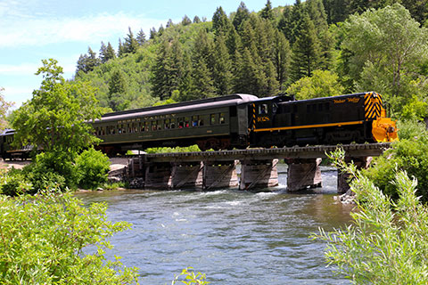 Enjoy a free train tour admission from Xplorie participating properties at Heber Valley Railroad in Heber City, Utah.